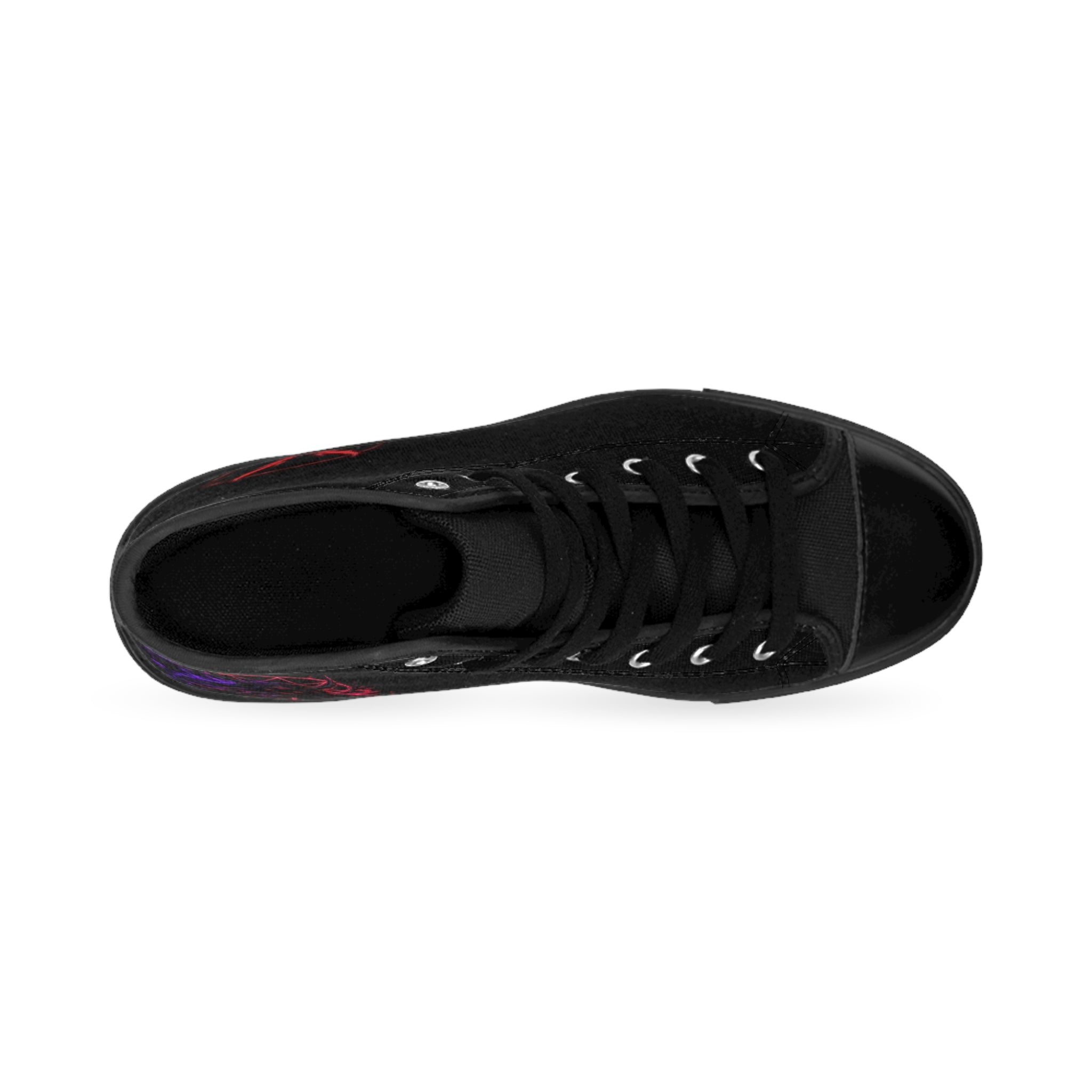 Neon Demonic Skater Sneakers