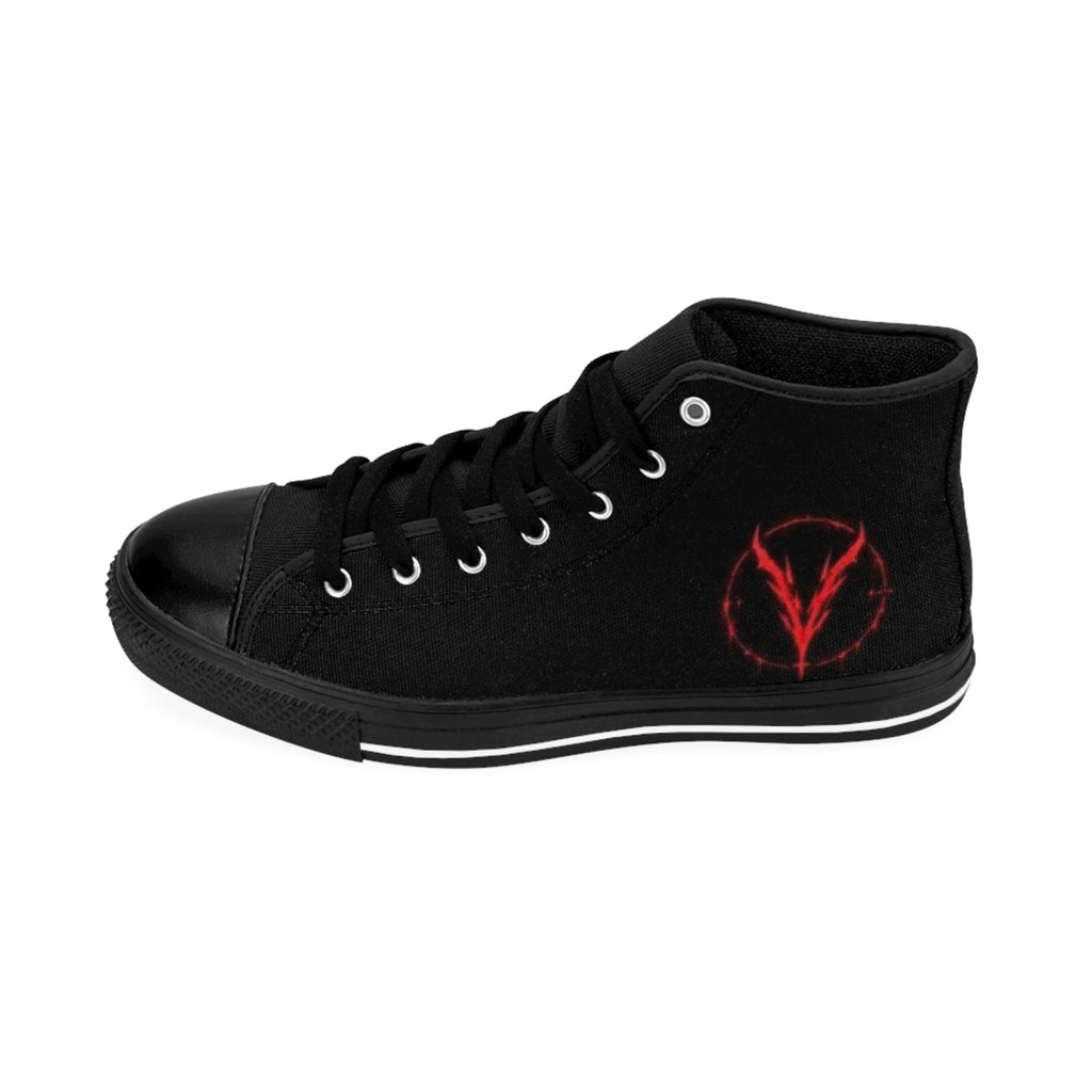 Neon Demonic Skater Sneakers
