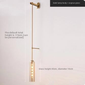 Modern Stained Glass Wall Lamp