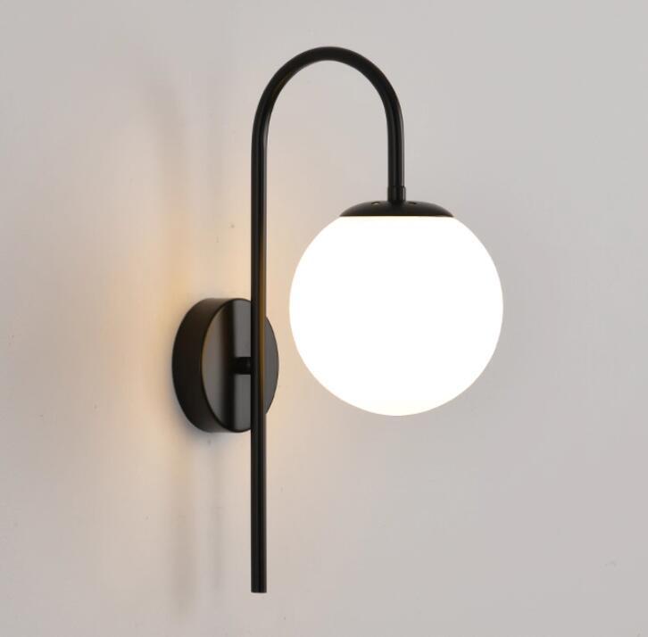 Modern Stained Glass Wall Lamp