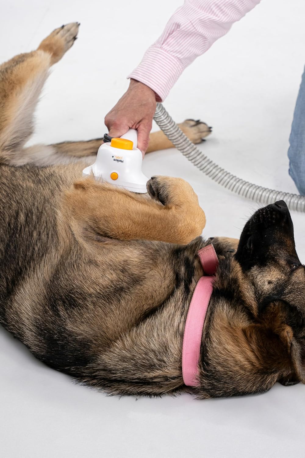 Helios - Low Noise, Light Weight, Strong Suction Pet Grooming & Vacuum - All-in-One Trimmer, De-Shedding & Cleaning System for Dogs & Cats