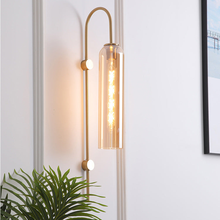 Modern Stained Glass Wall Lamp