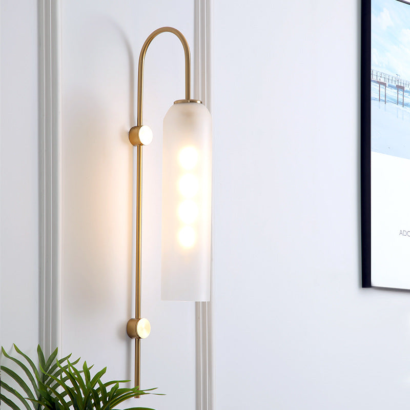 Modern Stained Glass Wall Lamp
