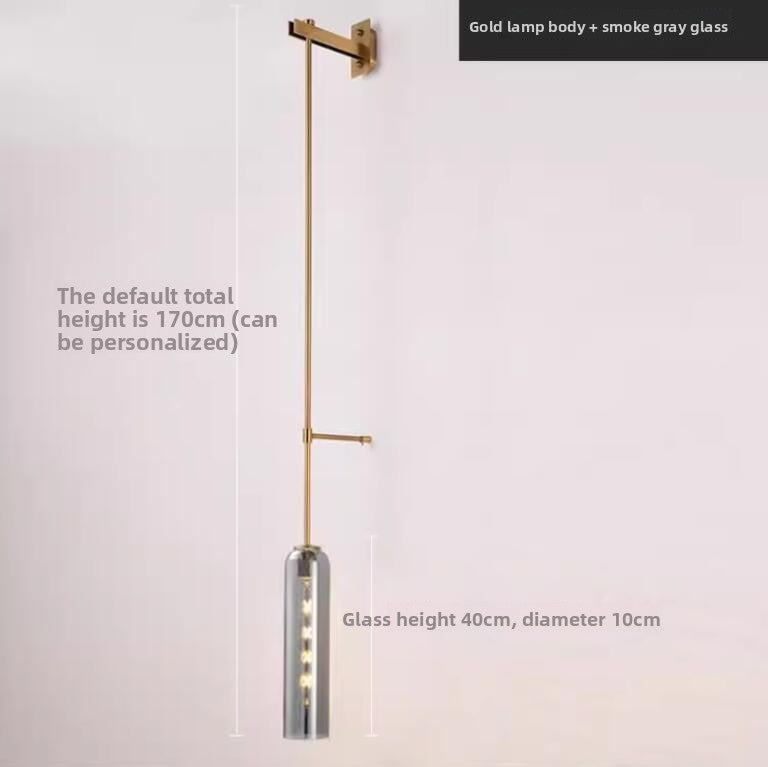 Modern Stained Glass Wall Lamp