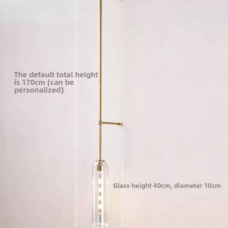 Modern Stained Glass Wall Lamp