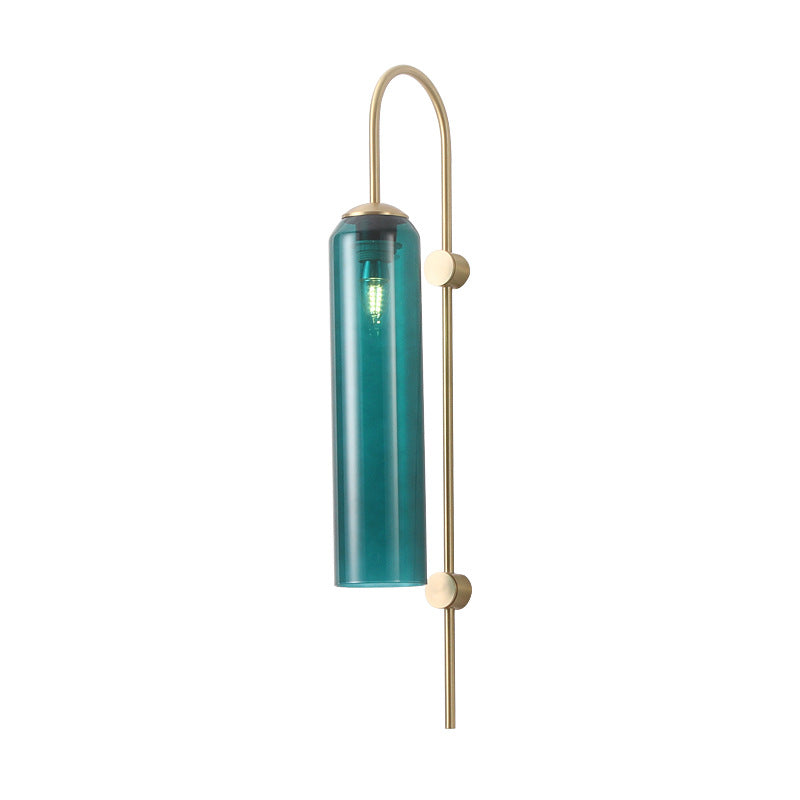 Modern Stained Glass Wall Lamp